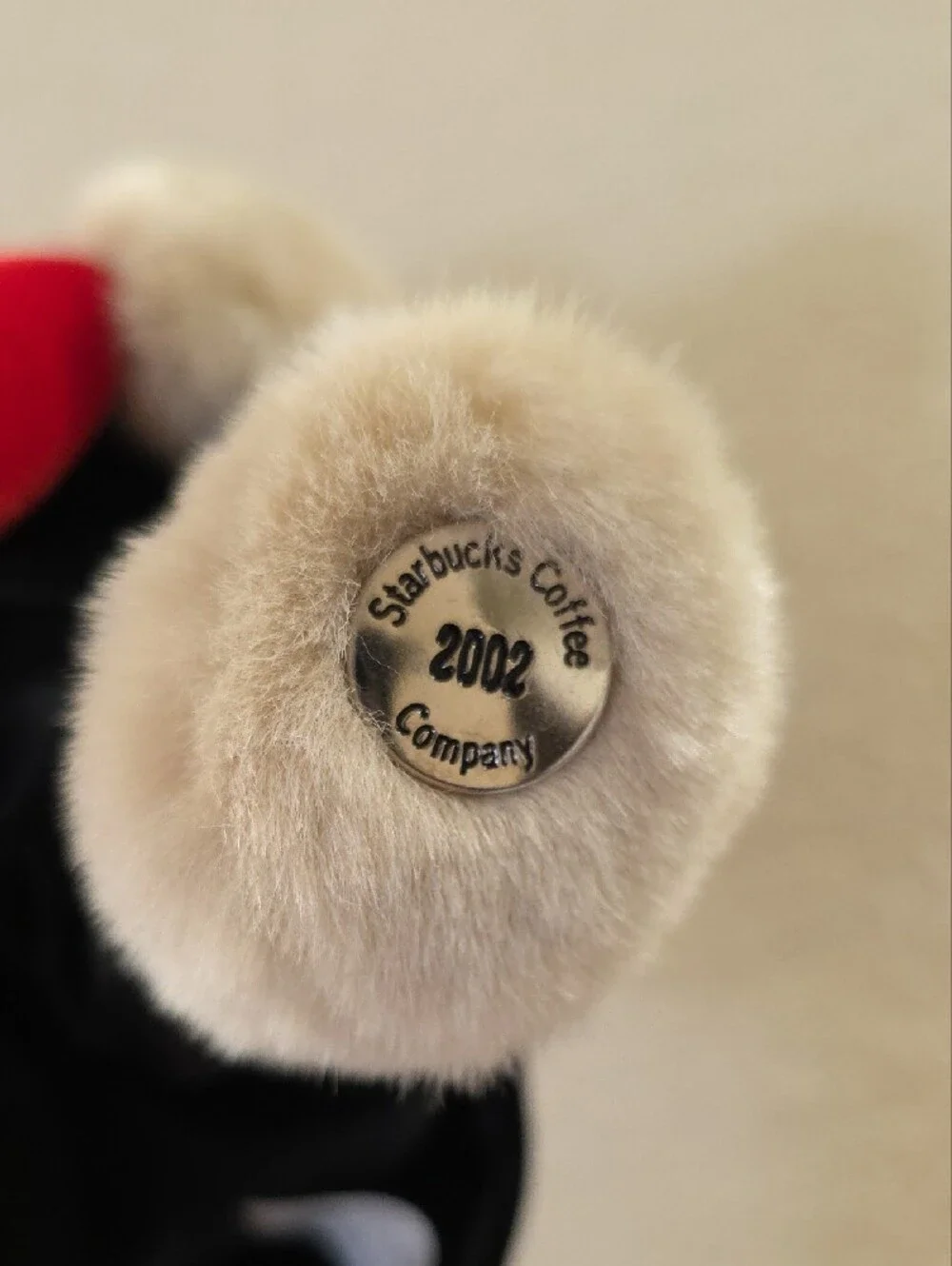 Vintage Starbucks Bearista 2002 Valentine Tuxedo Bear Be Mine 18th Edition NWT